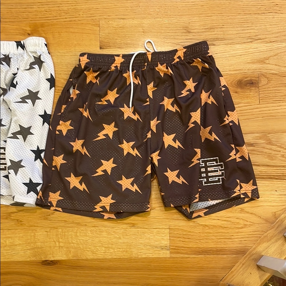 Eric Emmanuel shorts. (Both included fit like large)